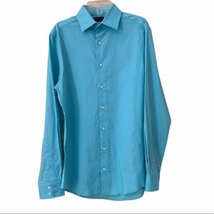 BEN SHERMAN TAILORED BUTTON DOWN DRESS SHIRT